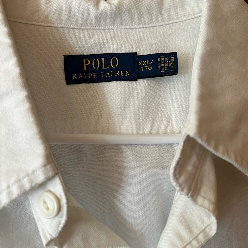 Polo Ralph Lauren White Shirt - XXL NWT